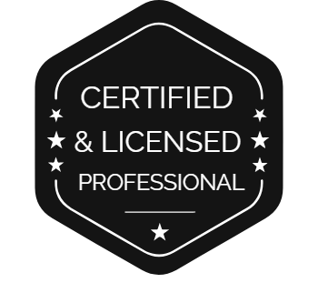 certified and licensed professional